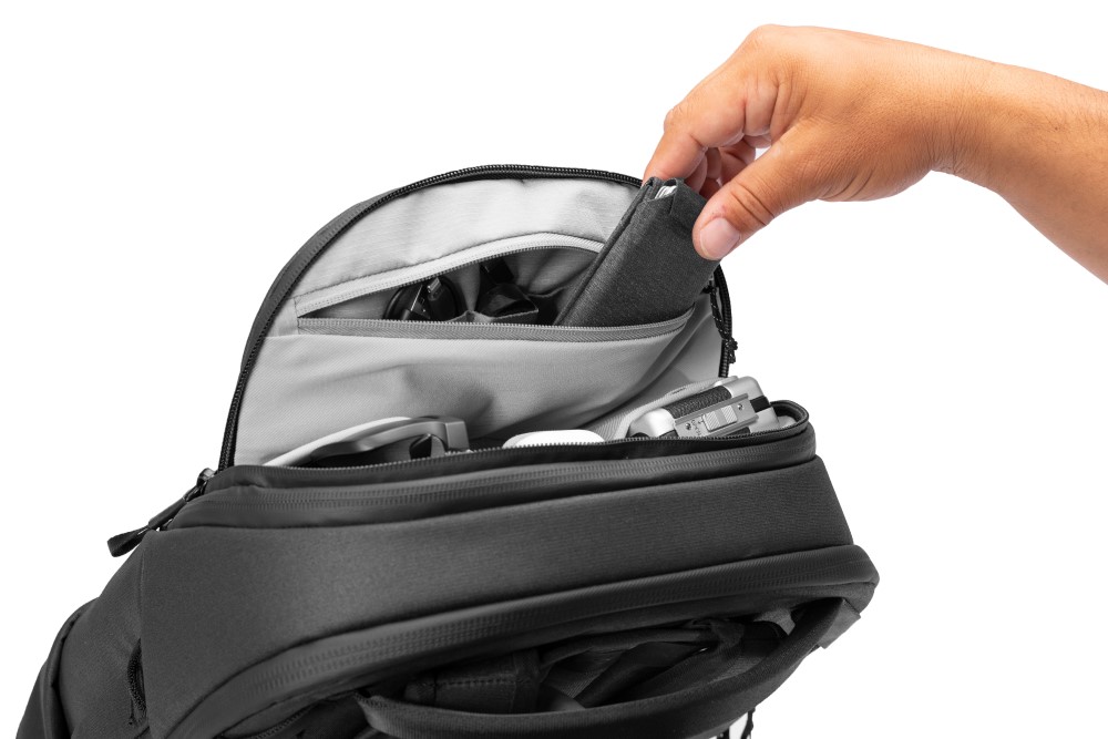 Travel Backpack 30L - Black PFAS Free