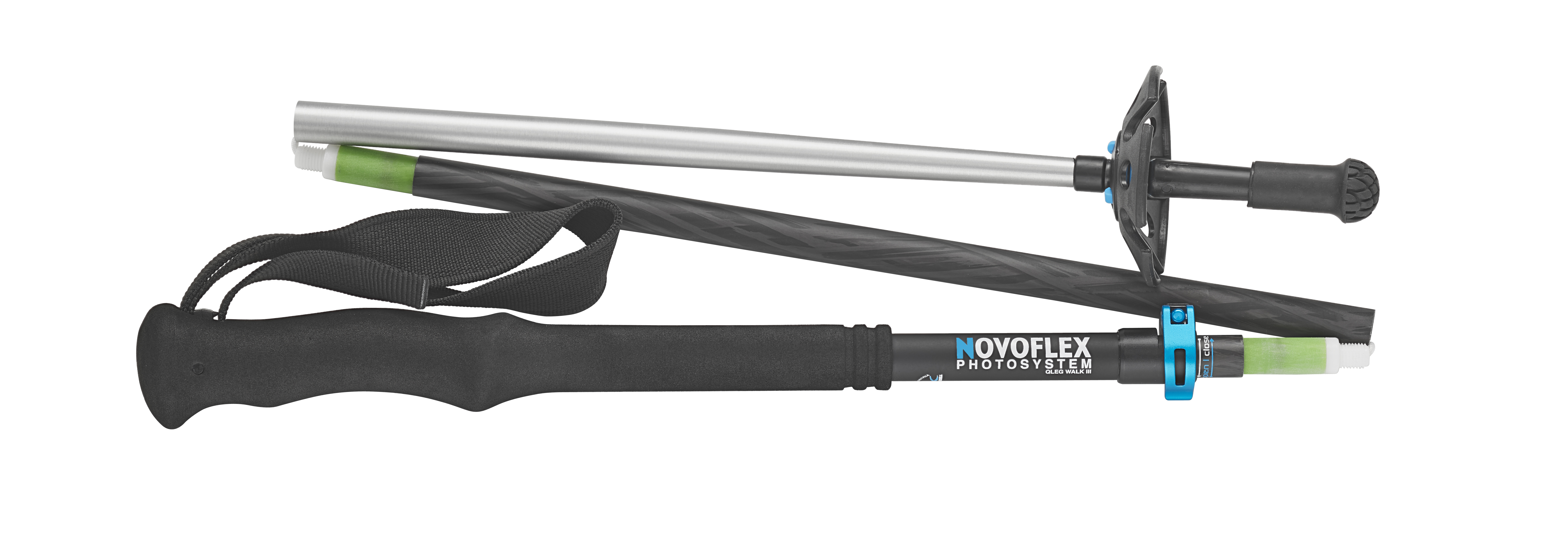 2x QuadroLeg Falt-Wanderstock Version III