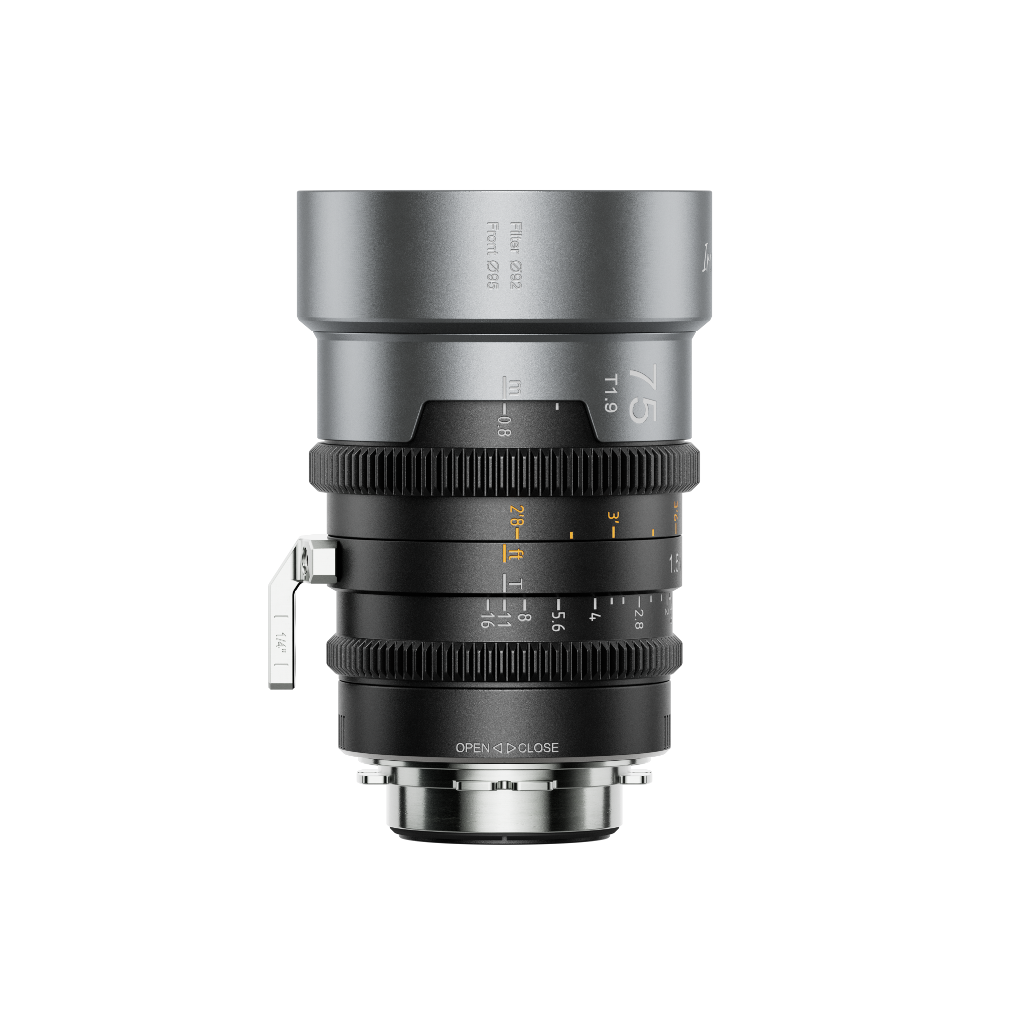 IronStar 75mm T1.9 1.5x Anamorphic FF Cine - Neutral Flare