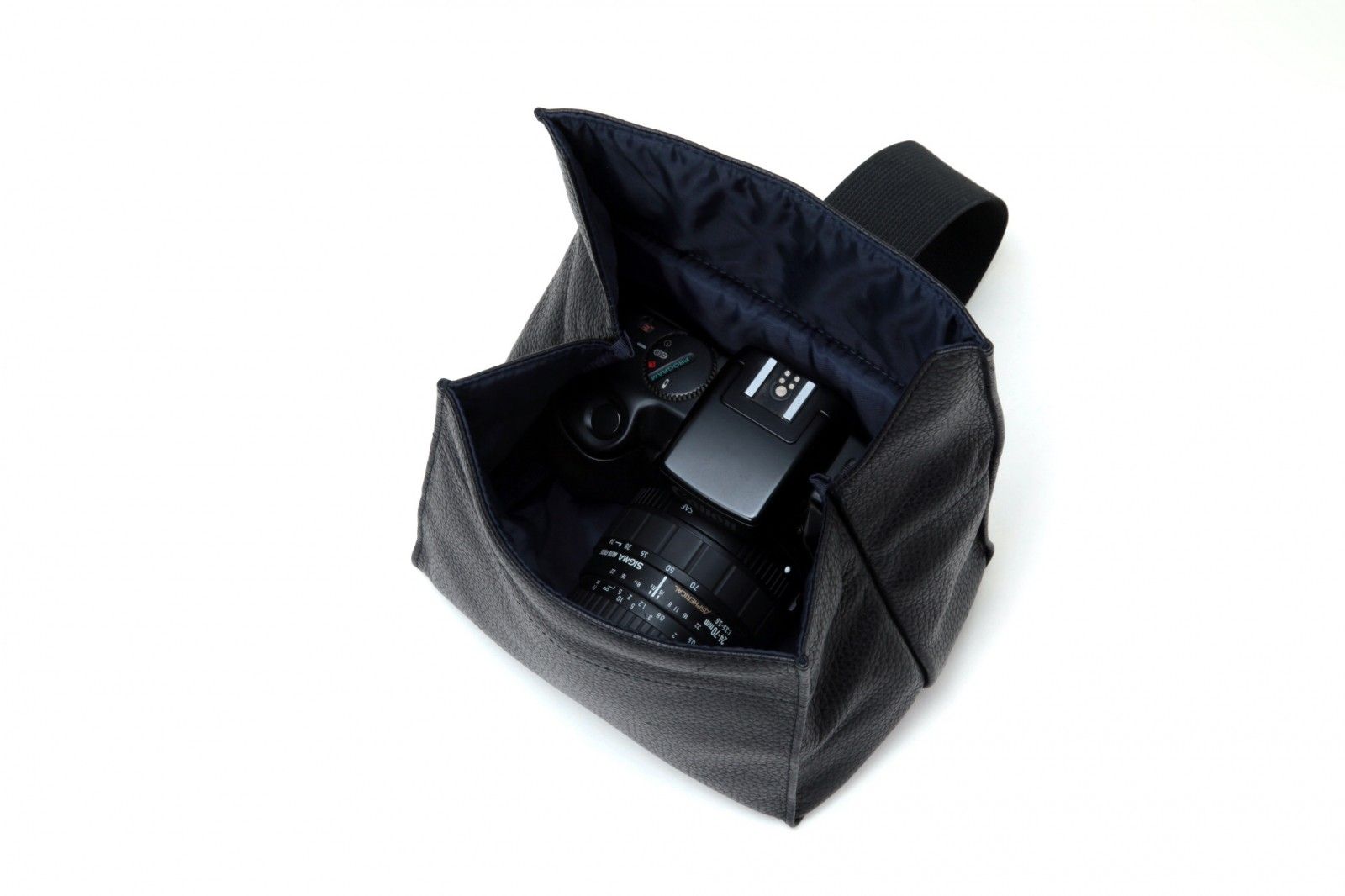 ACAM-78 Leather Pouch (L) - Black