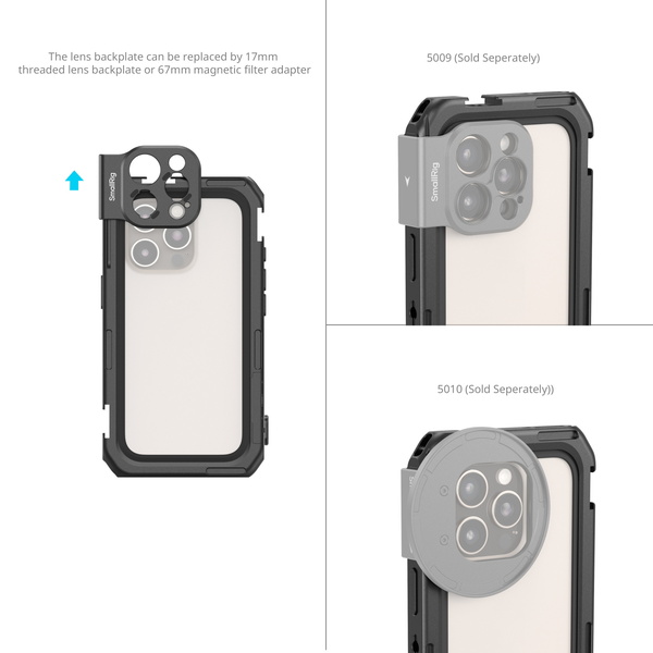 Mobile Video Cage Basic Edition for iPhone 16 Pro Max 5006