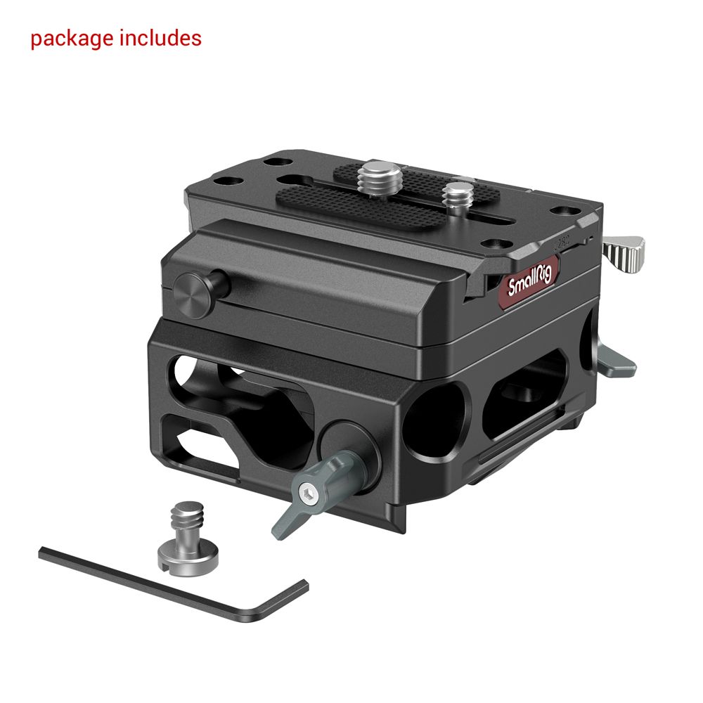 Lightweight Baseplate with Dual 15mm Rod Clamp (magnesium alloy) 3067