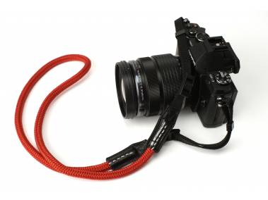 ACAM-307A Silk Cord Round Camera Strap - Black