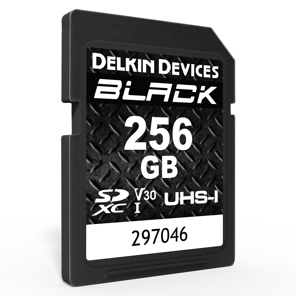 BLACK UHS-I SDXC 256GB R:90MB/s W:90MB/s