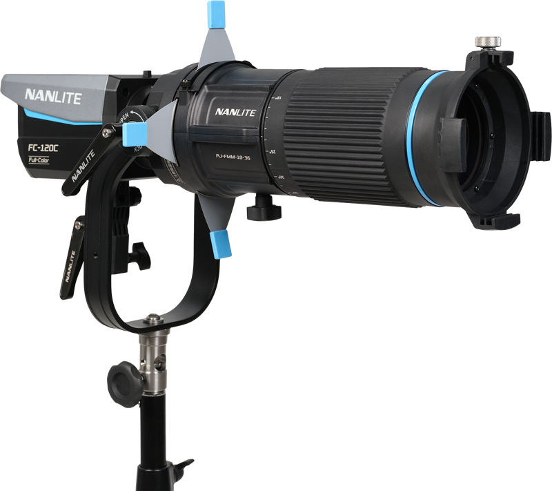 NANLITE Projection Attachment 18°-36° FM Mount
