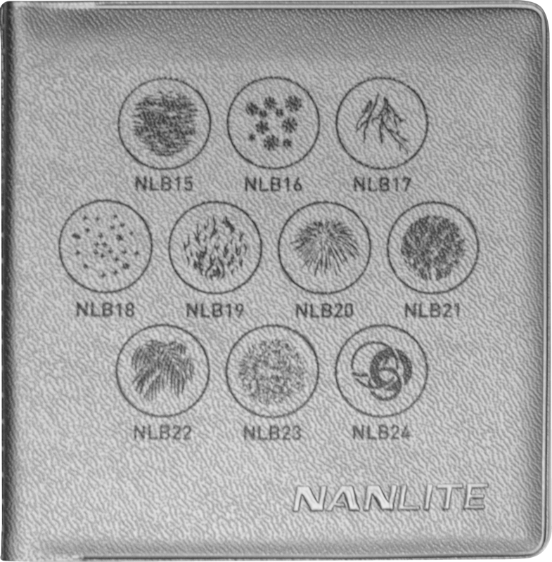 NANLITE GOBO Size B Set 2 (1 Set x 10pcs)