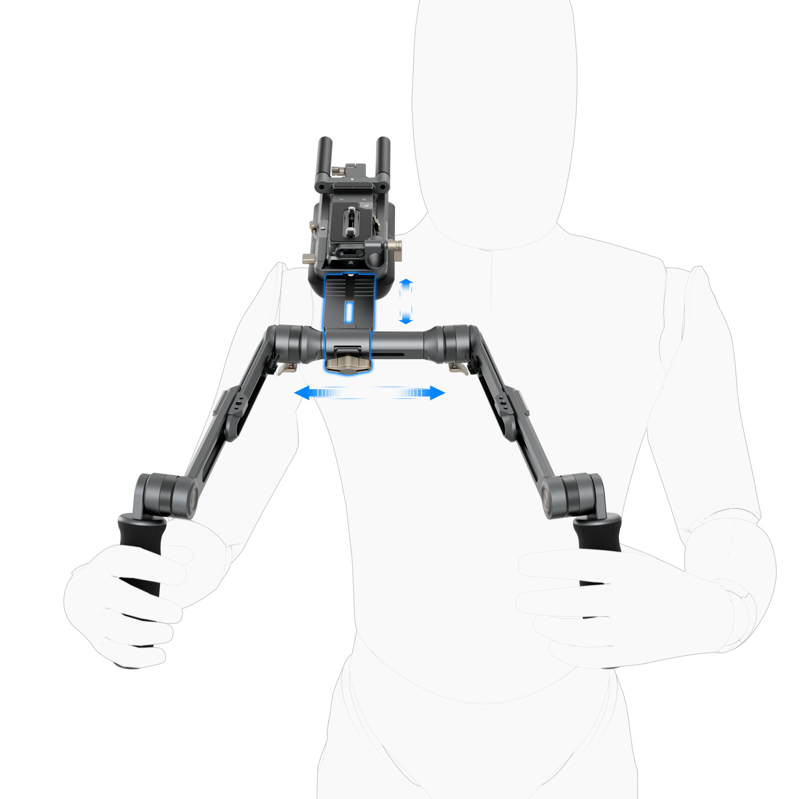 HawkLock Shoulder Rig Kit SR007 Pro 4181B