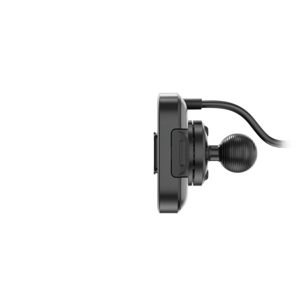 20mm Motorcycle Locking & Charging Ball Adapter - Black