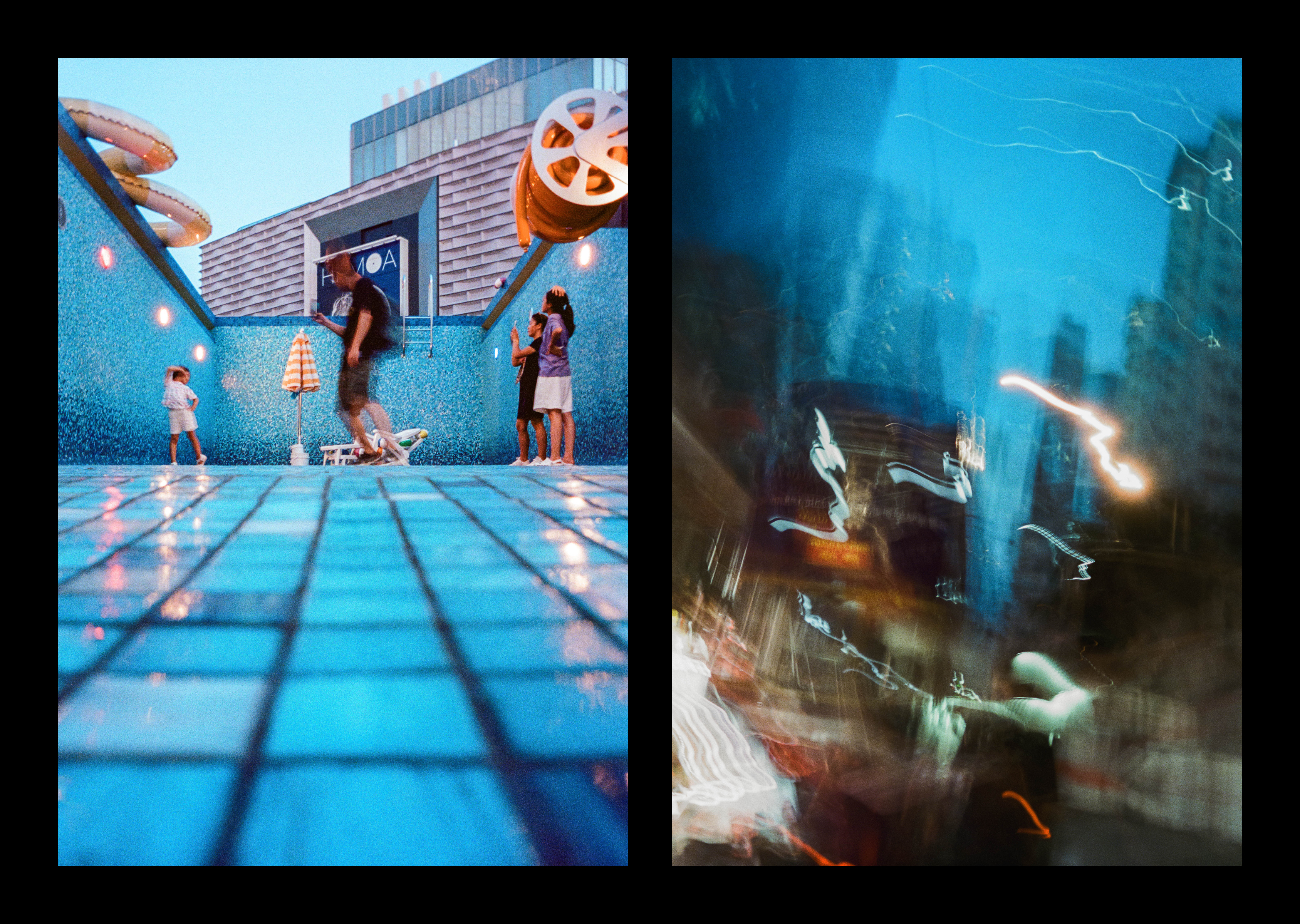 Kodak Ektar H35N Camera (Striped Green) + Kodak Ultra Max 24 Exp