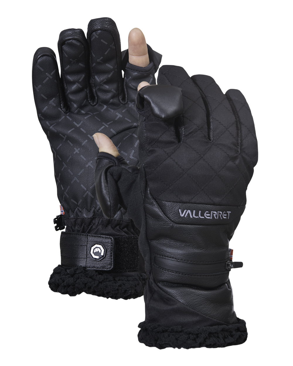 Saga Female Glove Black - S