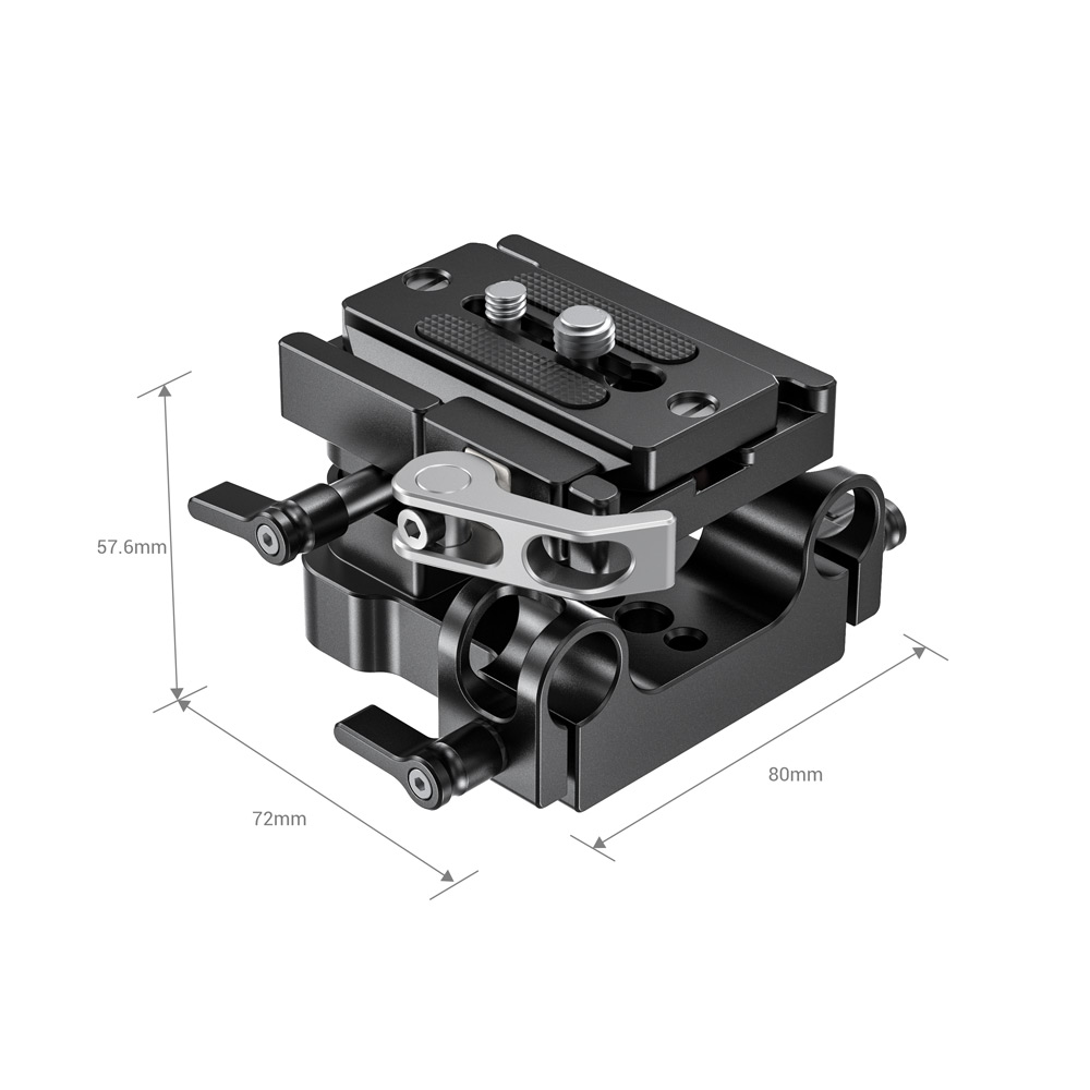 Universal 15mm Rail Support System Baseplate 2092B