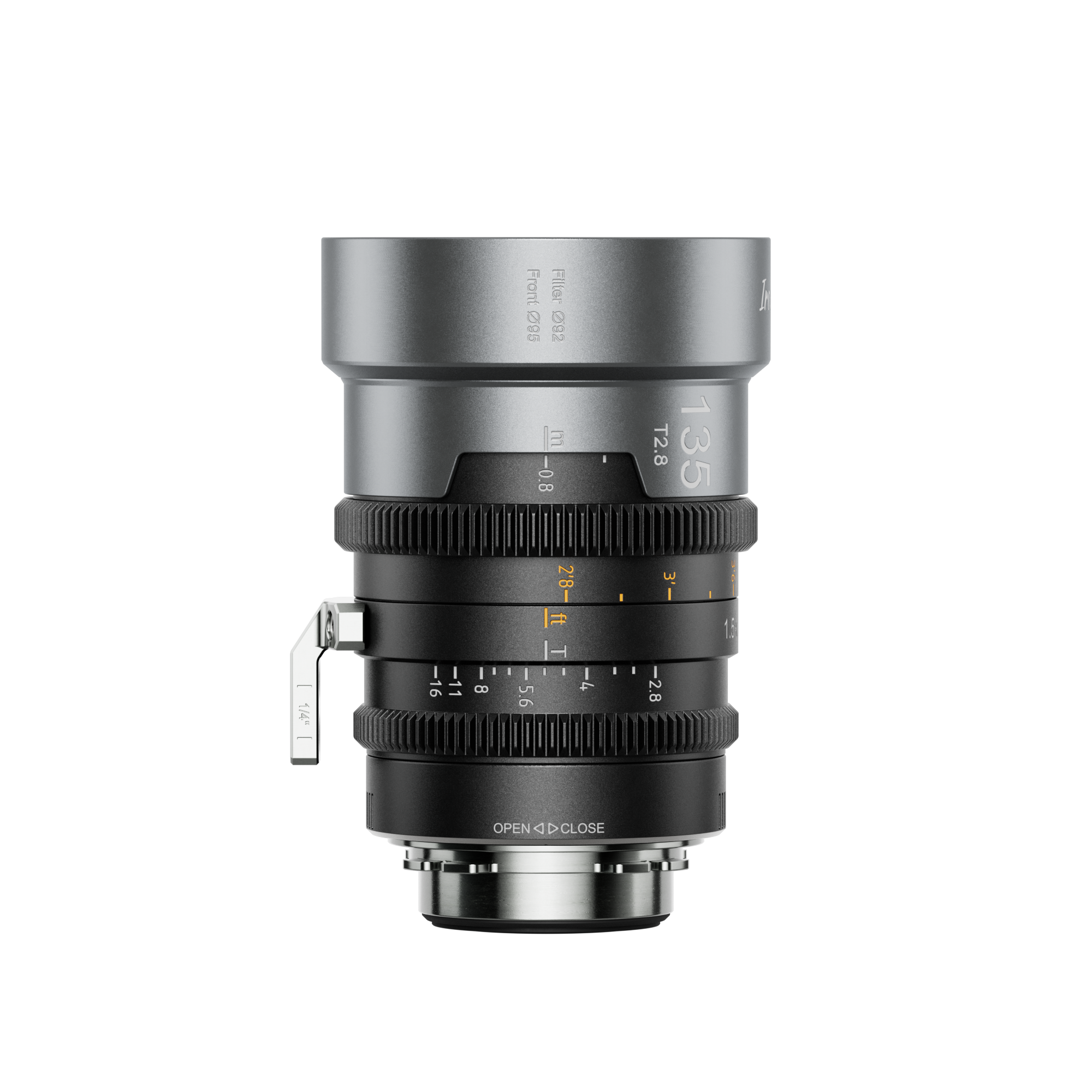 IronStar 135mm T1.9 1.5x Anamorphic FF Cine - Neutral Flare