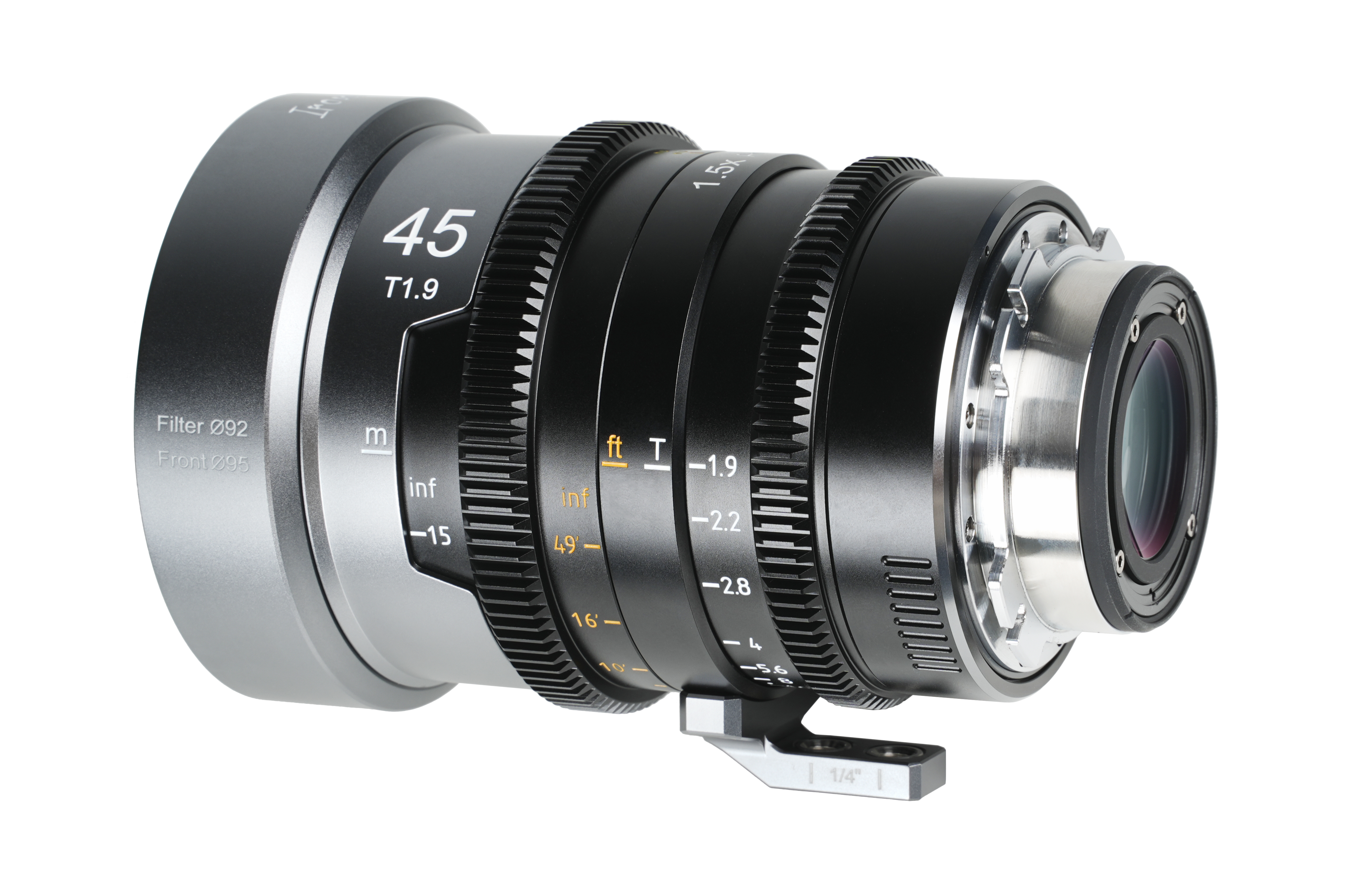 Sirui IronStar 45mm T1.9 1.5x Anamorphic Full Frame Cine Lens (PL / EF- Mount)- Neutral Flare