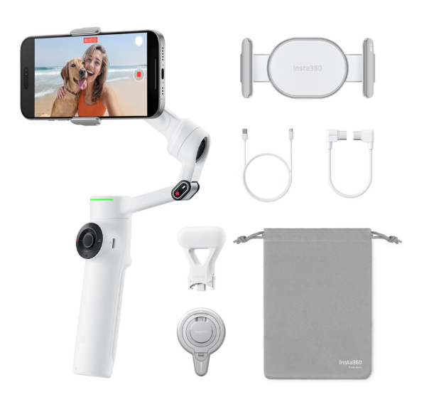 Insta360 Flow 2 Pro Creator Bundle - Summit White