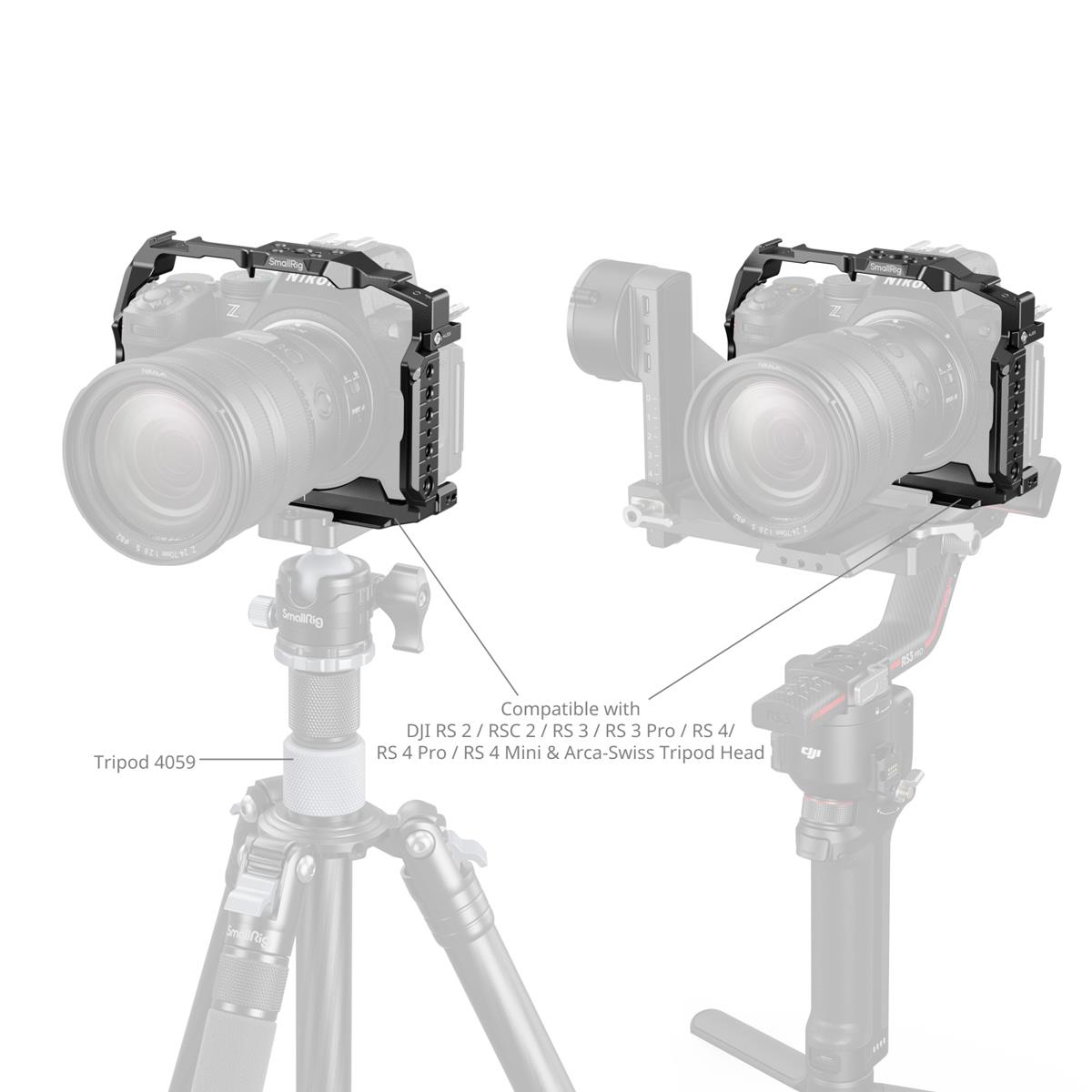 Cage Nikon Z5 / Z5II / Z6 / Z6II / Z7 / Z7II 5257