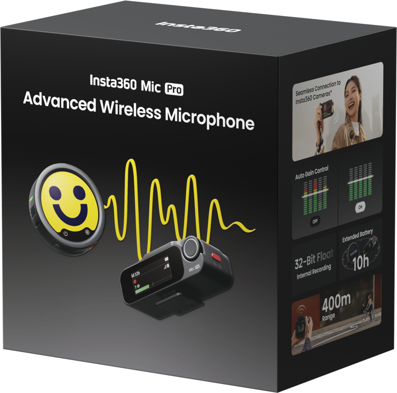 Insta360 Mic Pro (1 TX + 1 RX)