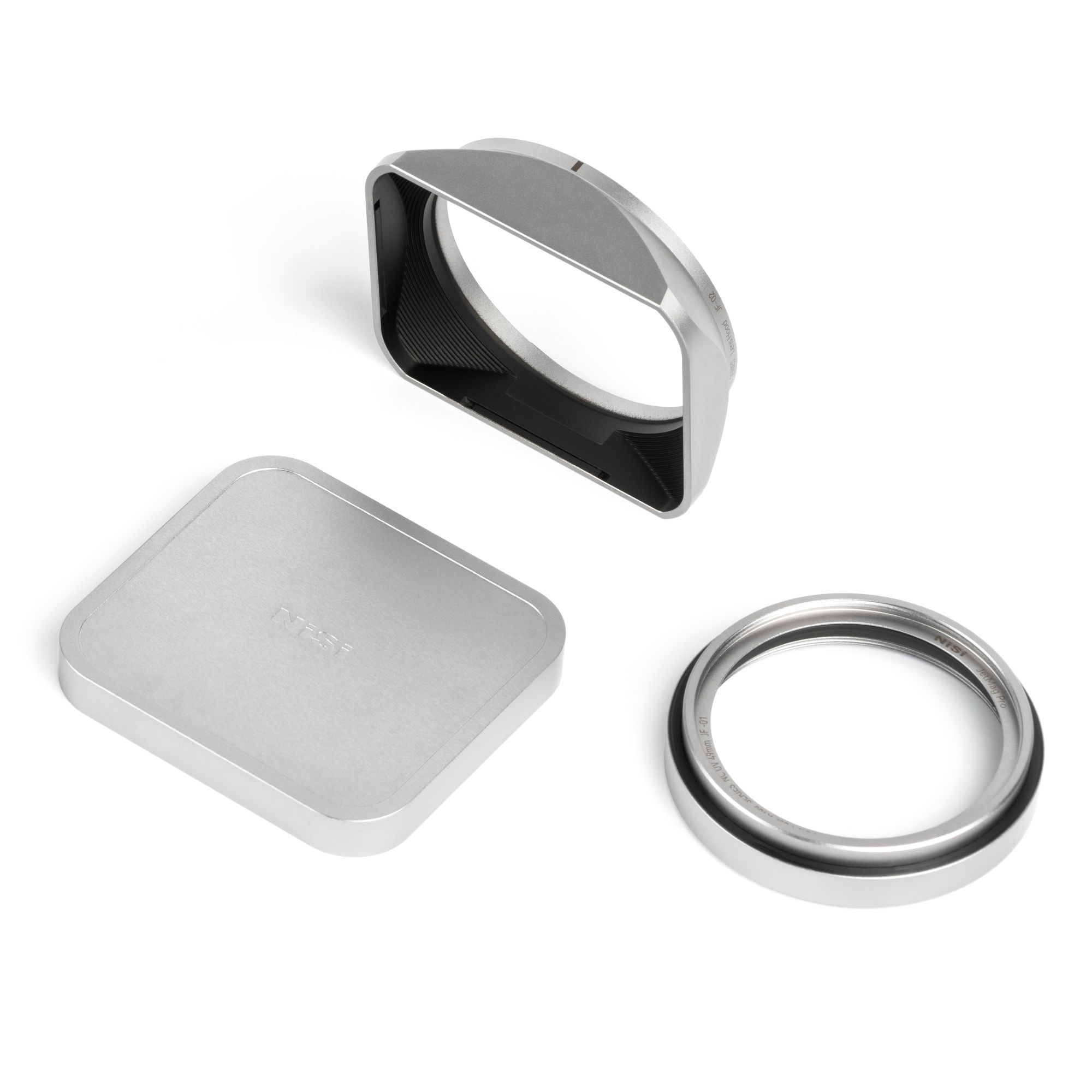 Jetmag Pro for Fujifilm X100 Series Lens Hood Kit - Silver