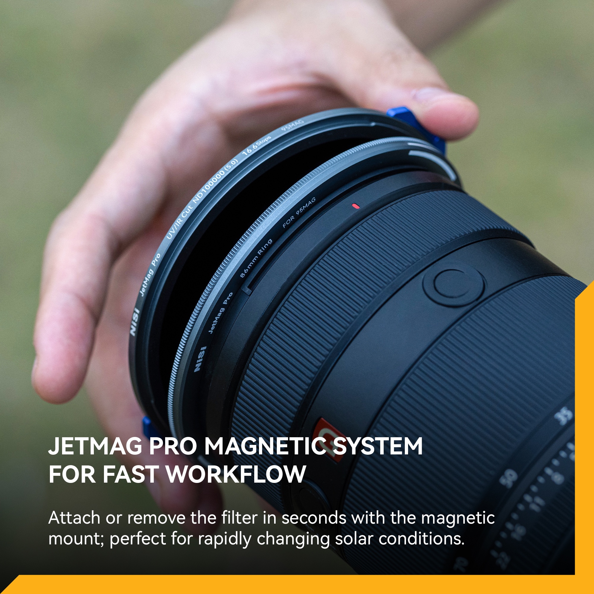 JetMag Pro UV/IR Cut ND100000 (5.0) 82MAG