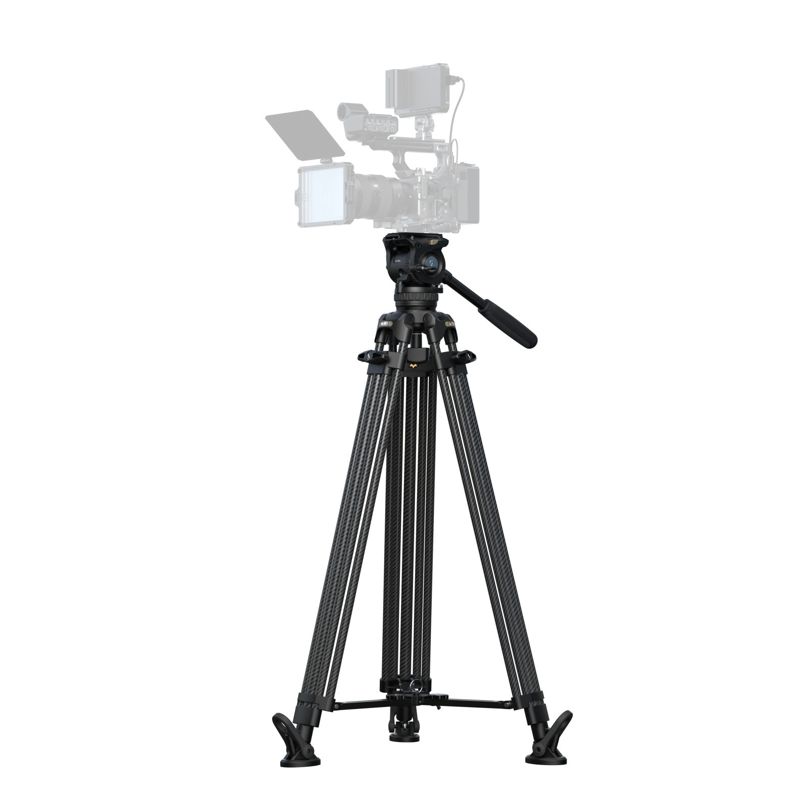FSD16 FreeSpeed Heavy-Duty Carbon Fiber Tripod 5580