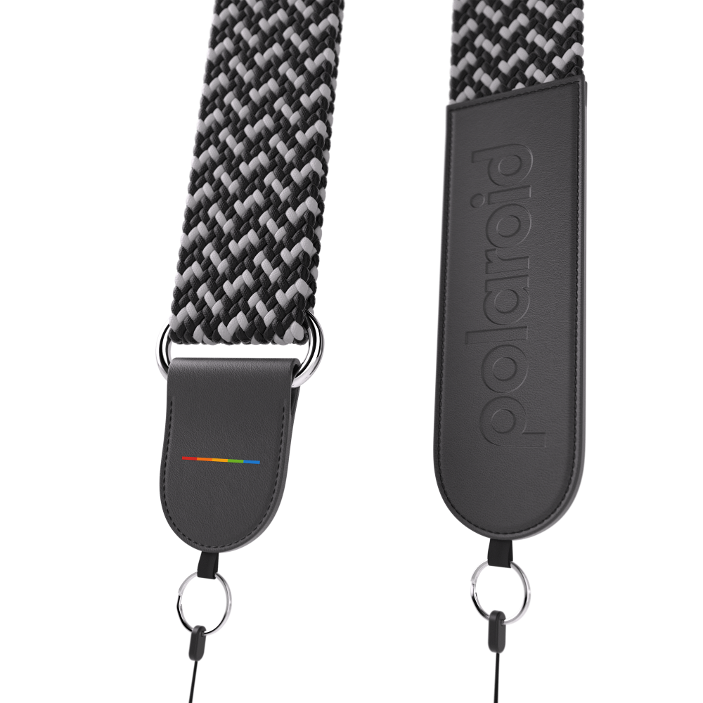 Polaroid Music Shoulder Strap - Black Gray