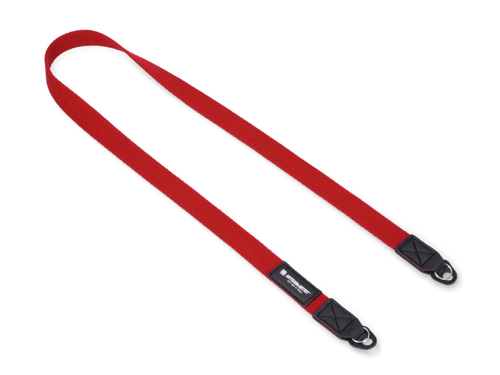 ACAM-102A Slim and Soft Cloth Camera Strap (S) - Red