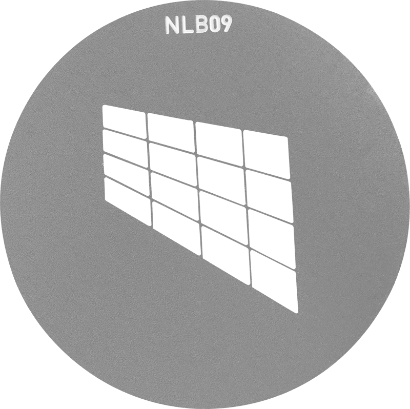 NANLITE GOBO Size B Set 1 (1 Set x 10pcs)