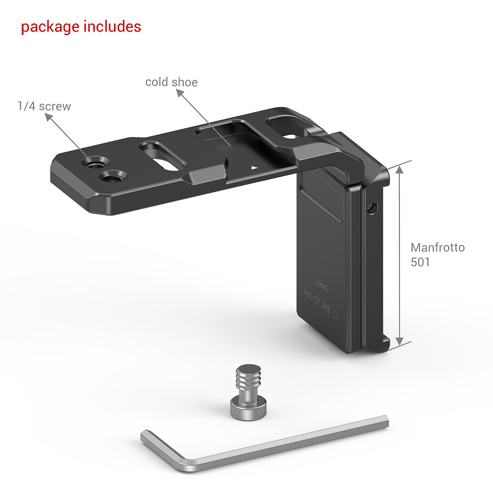 Quick Release Extension Bracket Zhiyun Crane 2S 3006