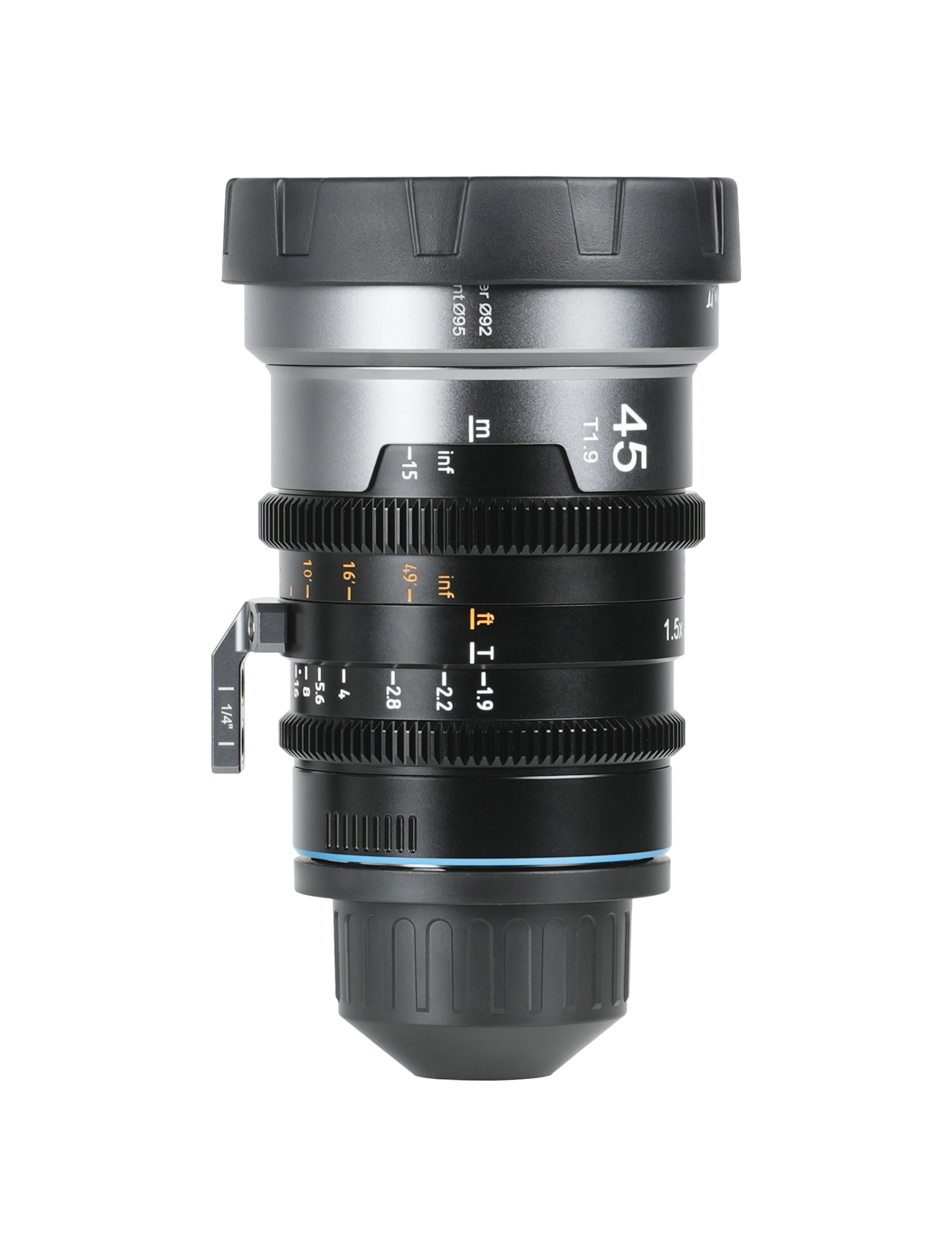 Sirui IronStar 45mm T1.9 1.5x Anamorphic Full Frame Cine Lens (PL / EF- Mount)- Blue Flare