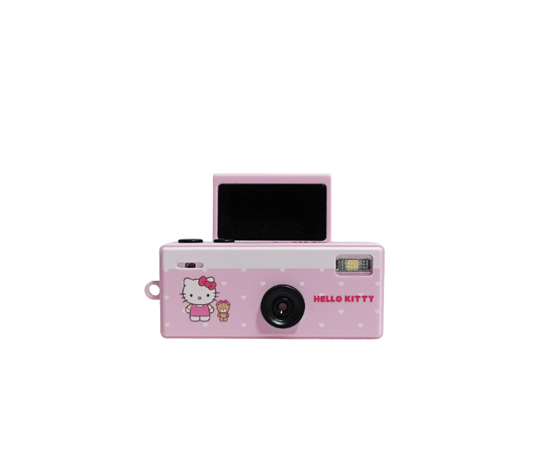 YASHICA x Hello Kitty Funtastic Keychain Camera (Polka Dot Edition)