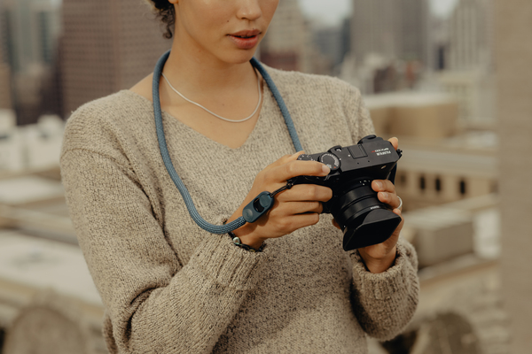 Rope Camera Strap Standard - Ocean