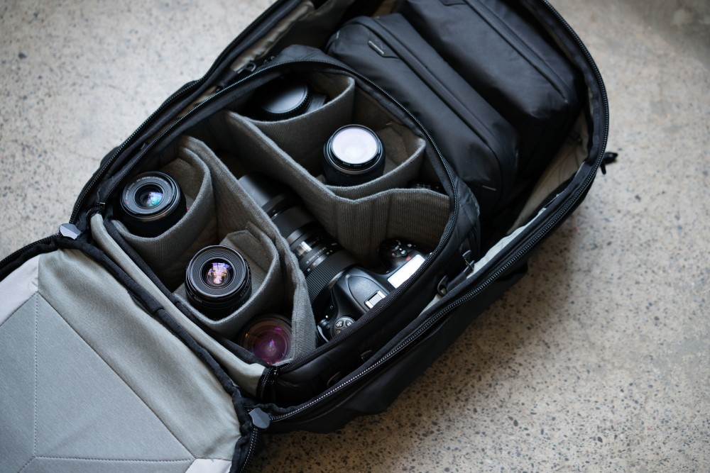 Travel Backpack 45L - Black PFAS Free