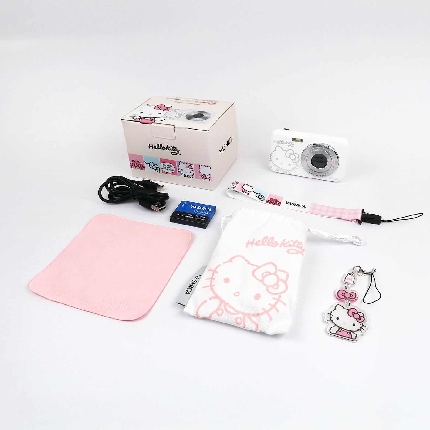 Yashica DZ100 HelloKitty White