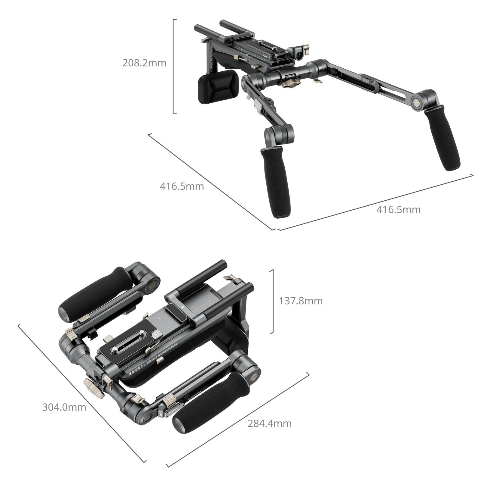 HawkLock Shoulder Rig Kit SR007 Pro 4181B