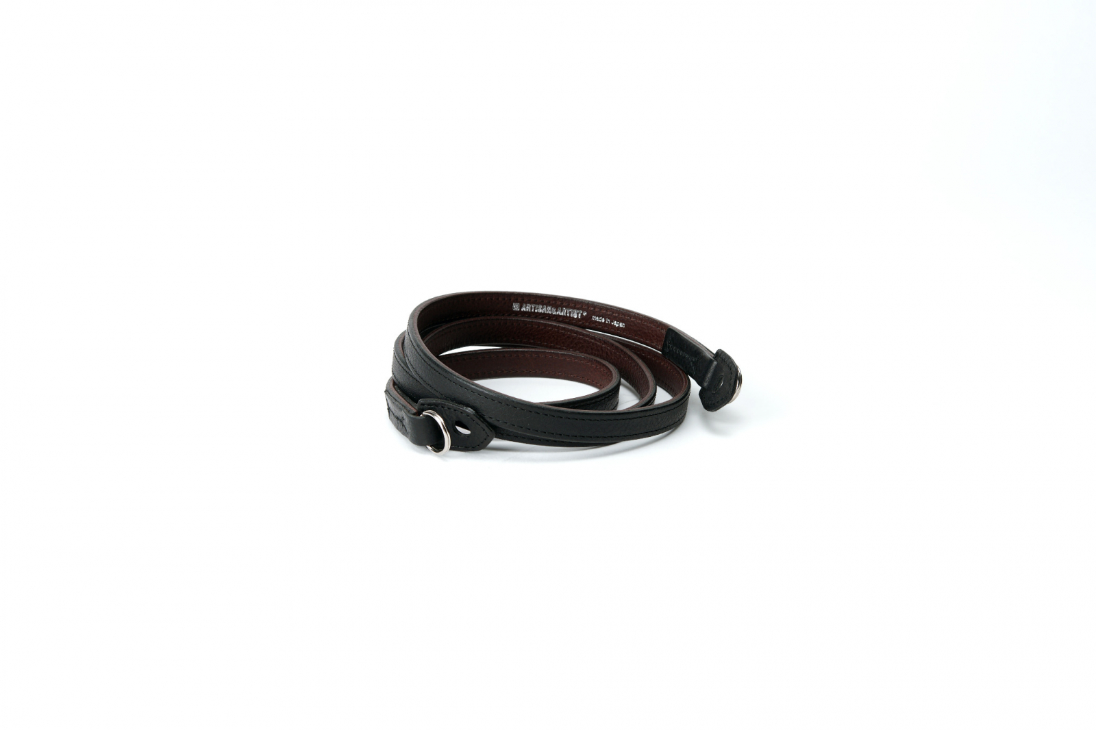 ACAM-280LA Leather Camera Strap (L) - Black