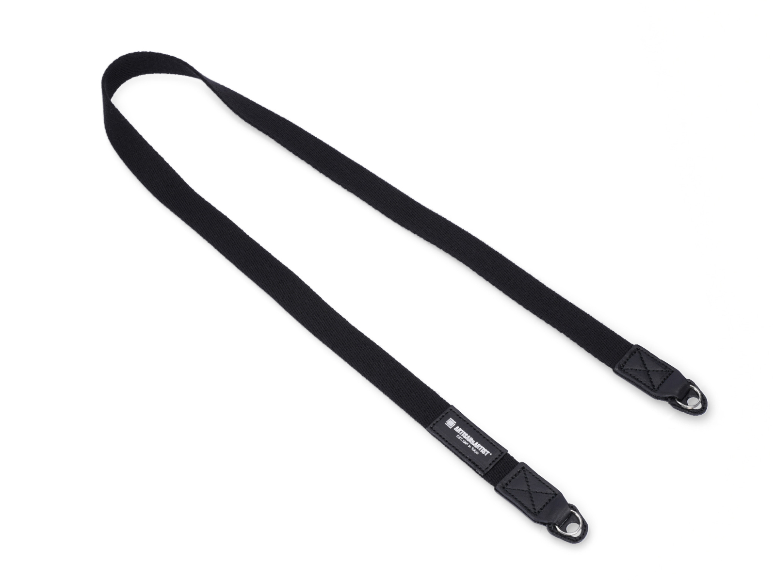 ACAM-102A Slim and Soft Cloth Camera Strap (S) - Black
