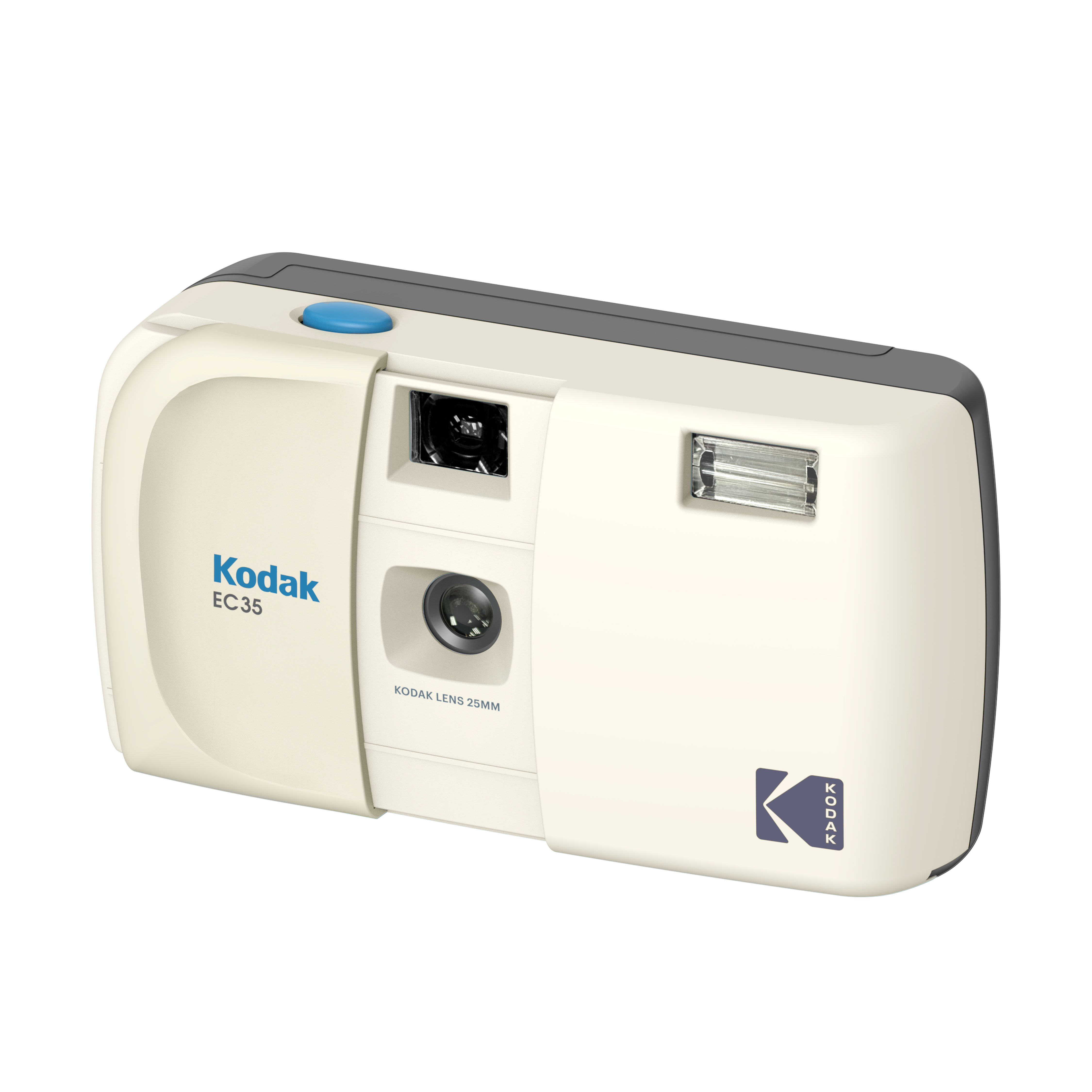 Kodak EC35 Film Camera (Vanilla White) + Kodak Ultra Max 24 Exp
