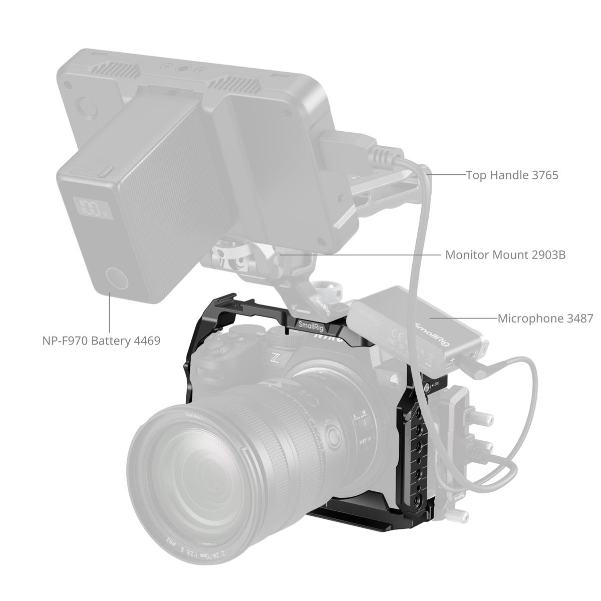 Cage Nikon Z5 / Z5II / Z6 / Z6II / Z7 / Z7II 5257
