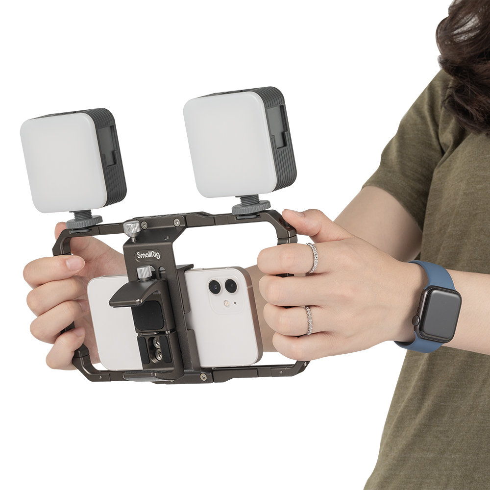 simorr P96 Video LED Light - Grey 3286