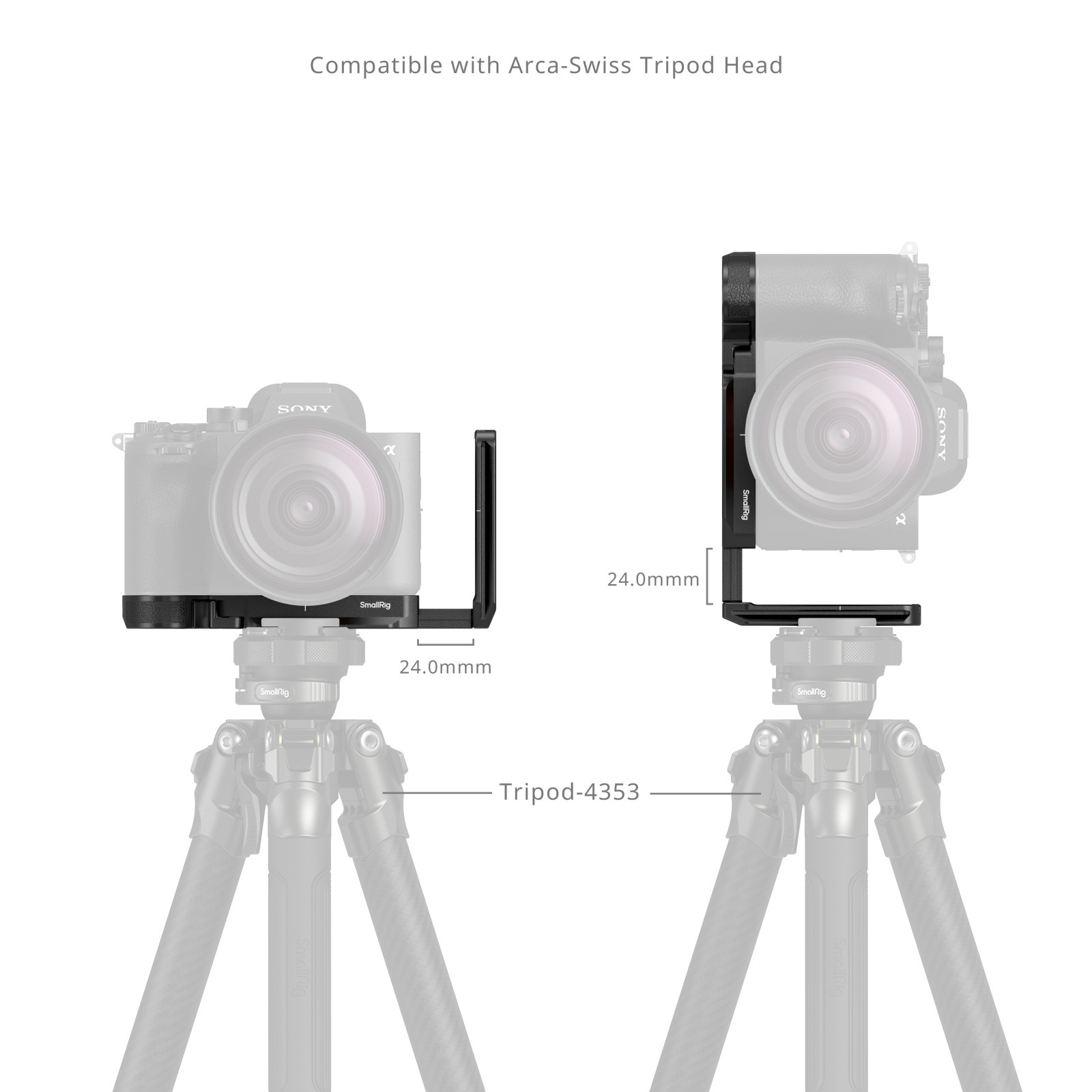 L-Shaped Mount Plate for Sony A7R VI 6706