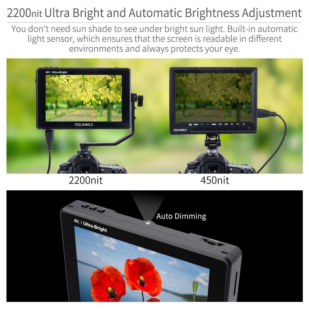LUT7ST 7" 10-Bit SDI Camera Monitor
