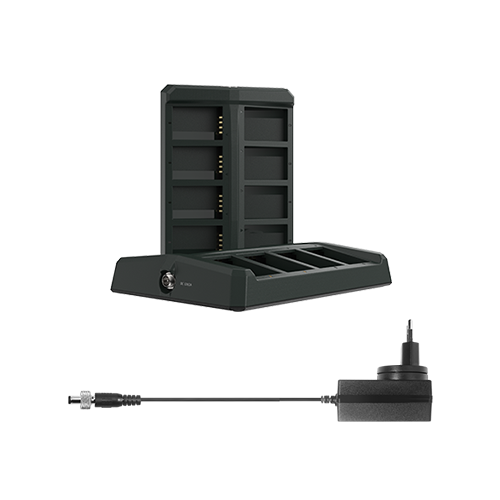 Solidcom C1 8-Slot Battery Charging Case