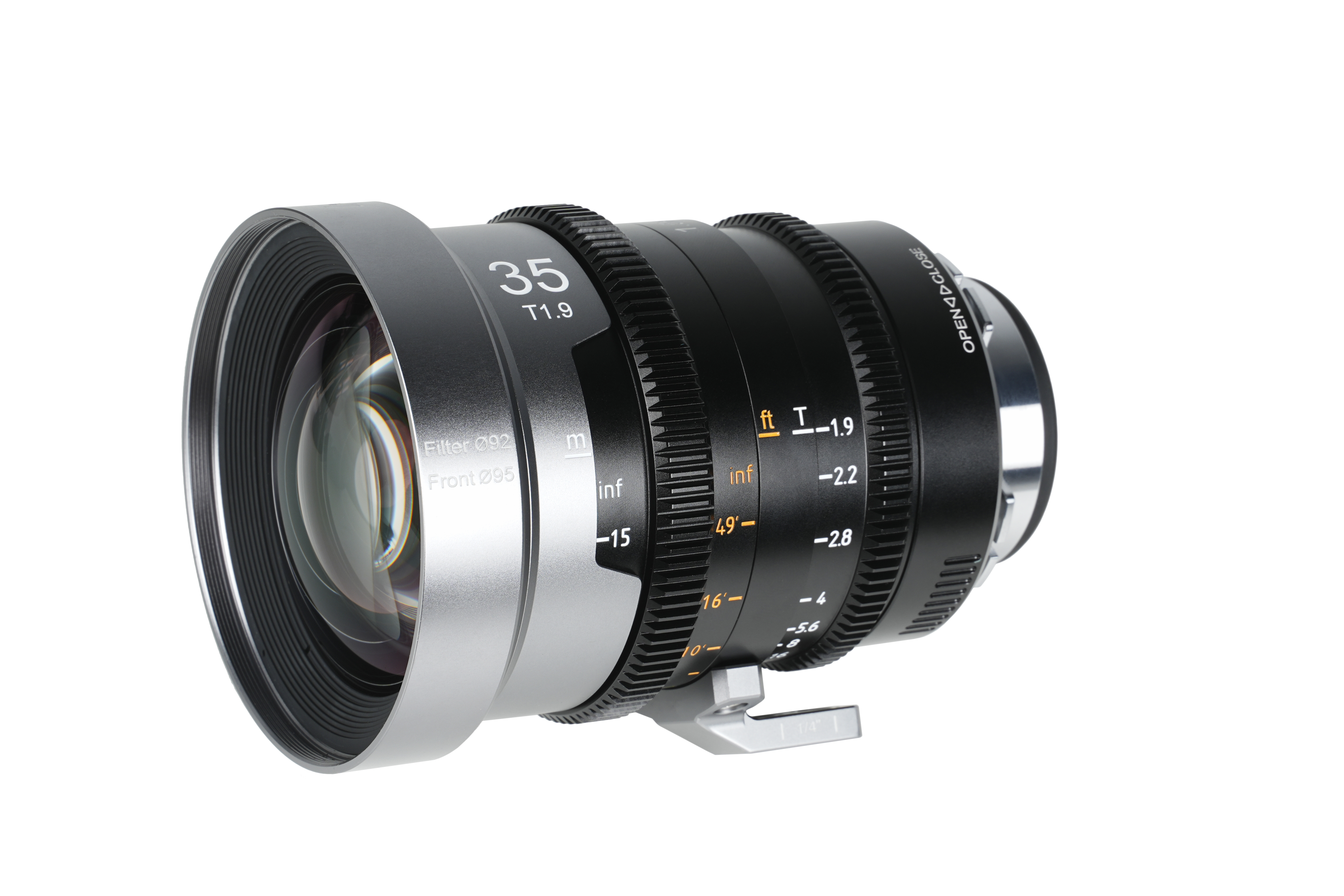Sirui IronStar 35mm T1.9 1.5x Anamorphic Full Frame Cine Lens (PL / EF- Mount) - Neutral Flare