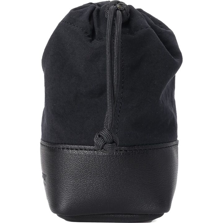 Fabric Camera Lens Pouch - Black (M)