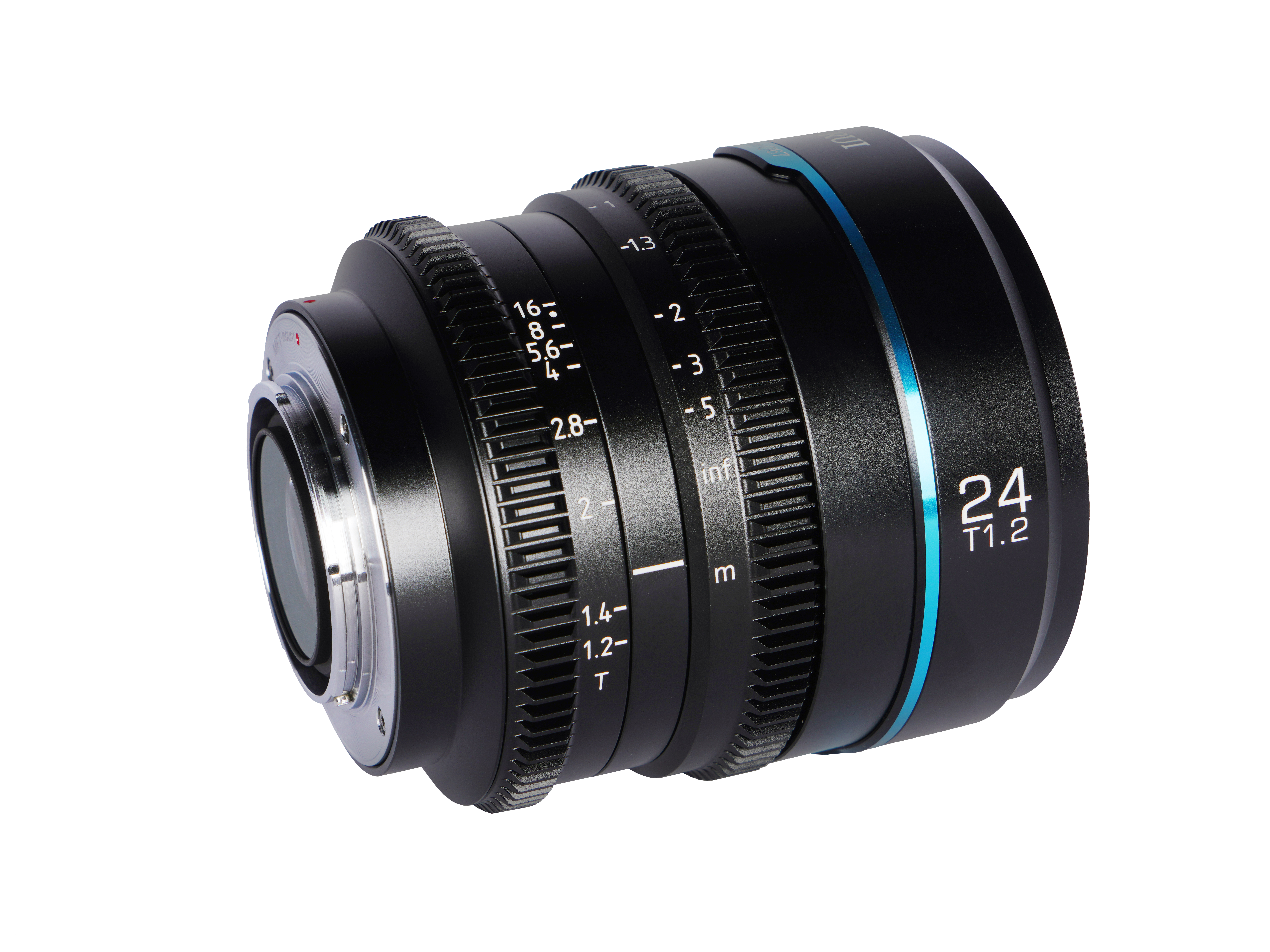 Sirui Nightwalker 24mm T1.2 S35 MF Cine Lens (E Mount) - Black