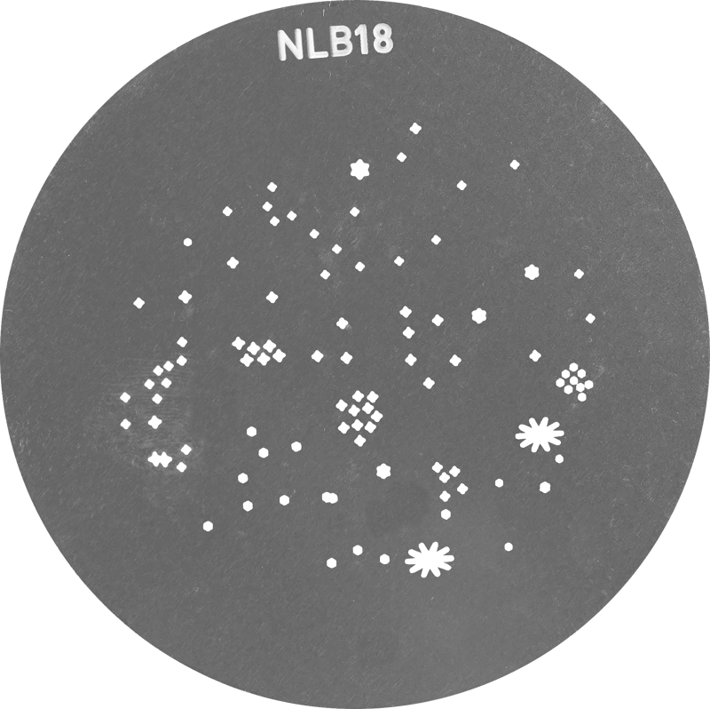 NANLITE GOBO Size B Set 2 (1 Set x 10pcs)