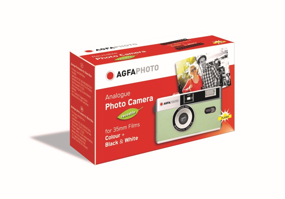 Agfa 35mm Analogue Camera - Mintgreen