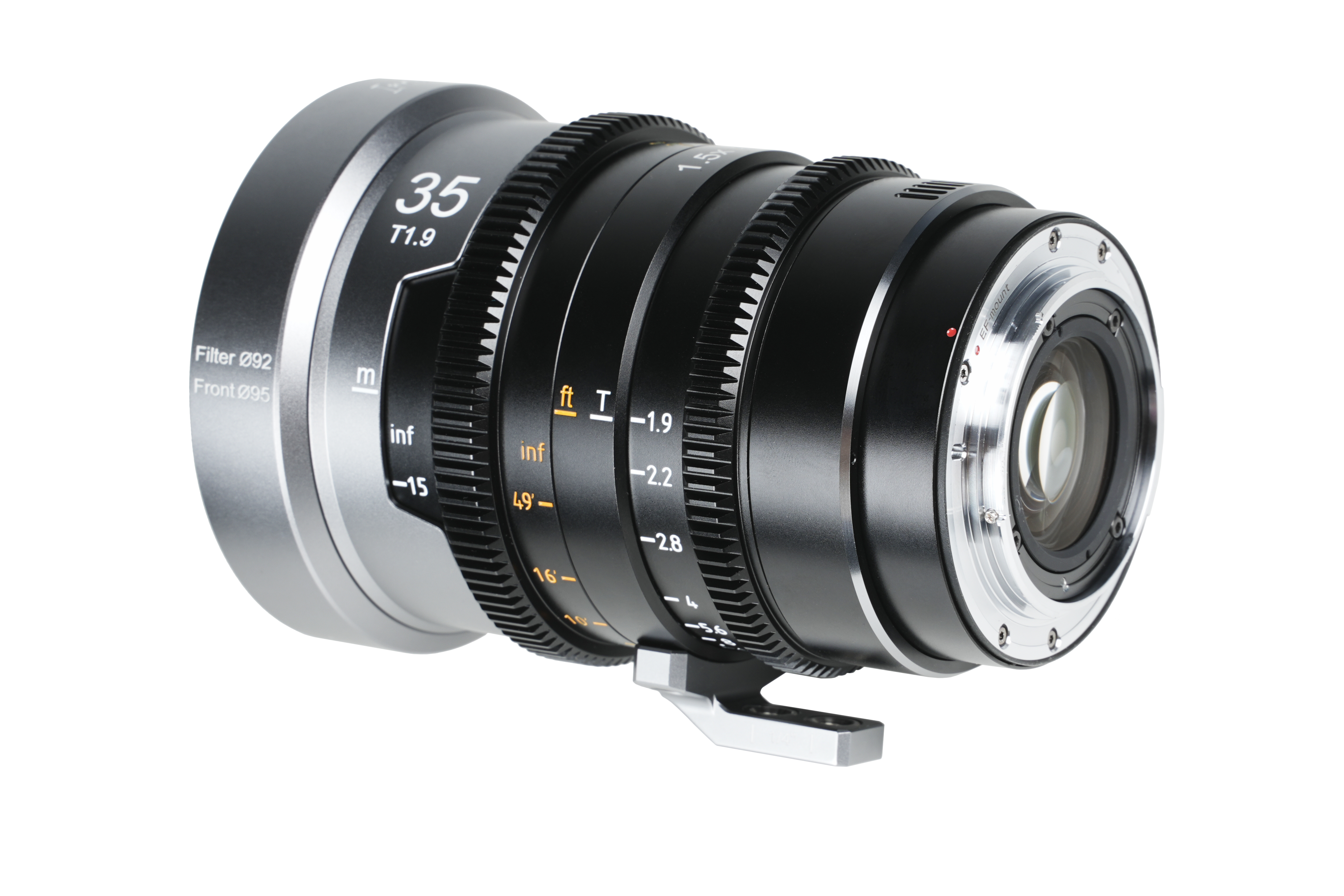 Sirui IronStar 35mm T1.9 1.5x Anamorphic Full Frame Cine Lens (PL / EF- Mount) - Neutral Flare