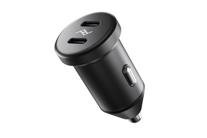 Mobile Dual Car Power Adapter 45W - Black