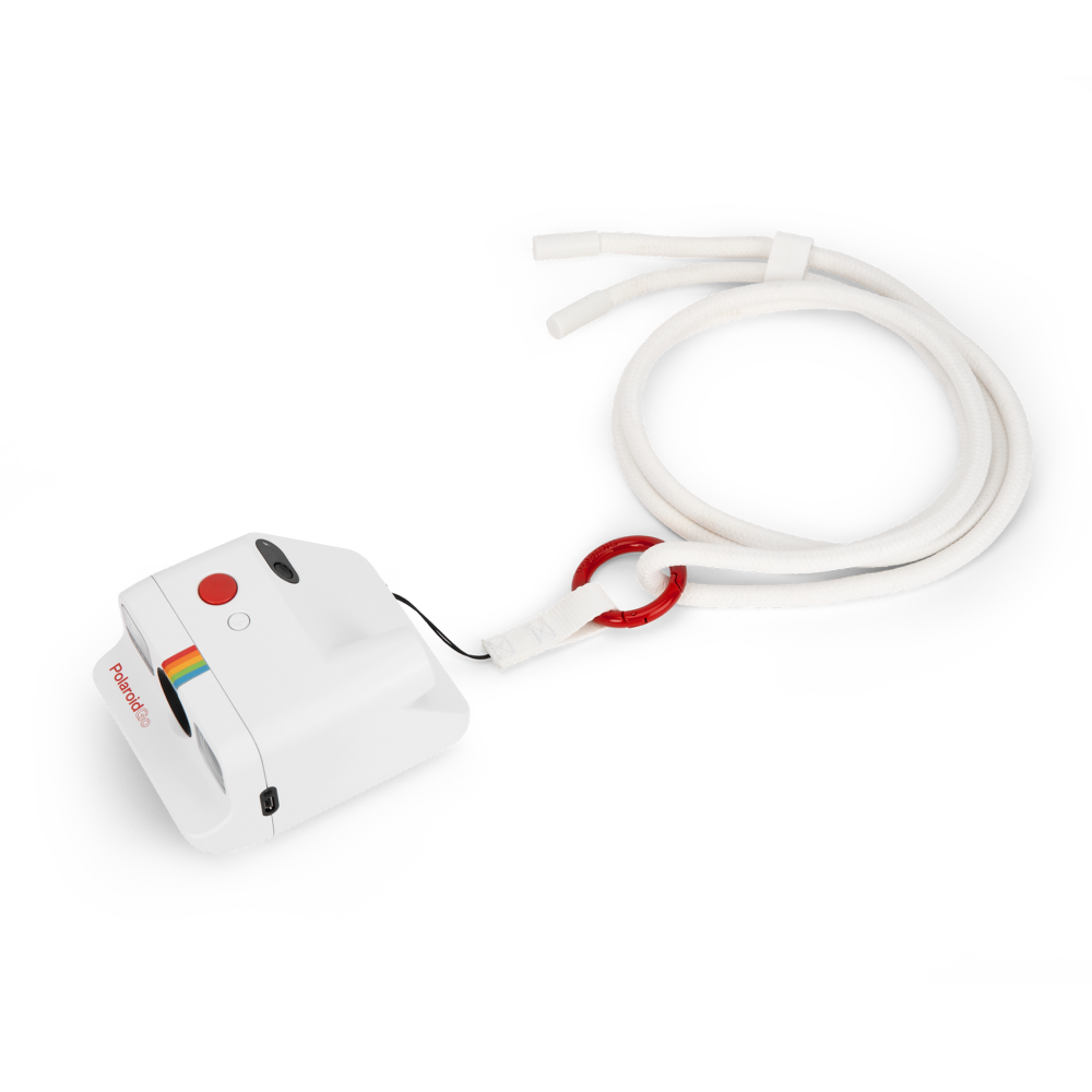 Polaroid Go Adjustable Camera Strap - White