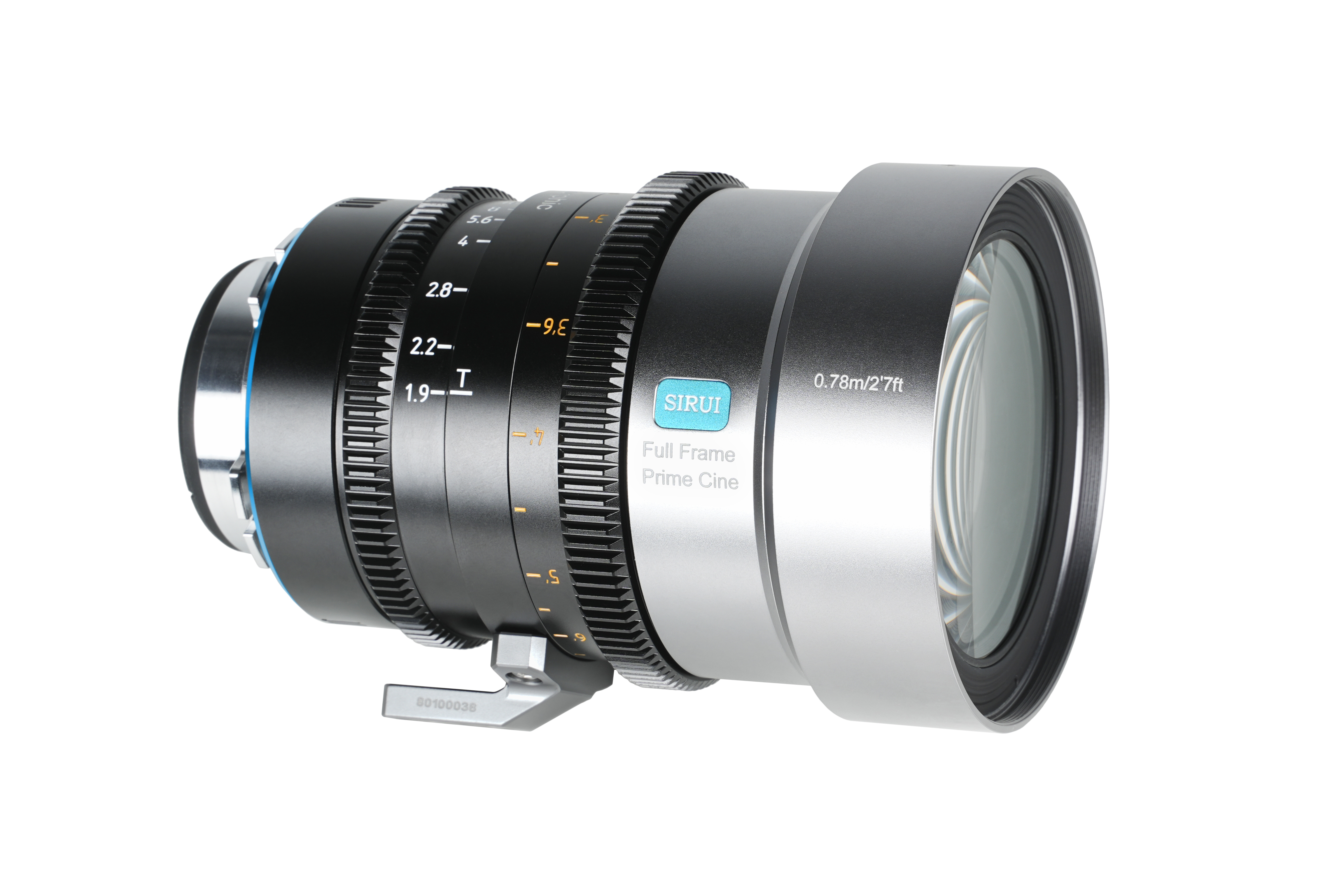 Sirui IronStar 60mm T1.9 1.5x Anamorphic Full Frame Cine Lens (PL / EF- Mount)- Blue Flare